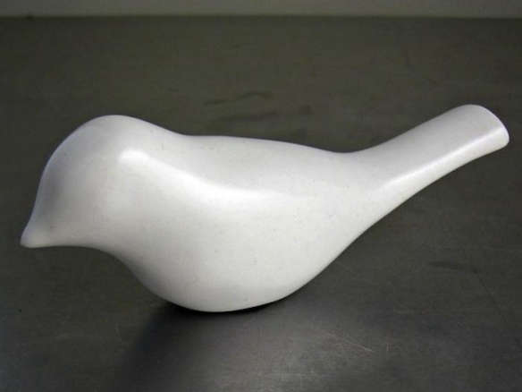 White Ceramic Bird