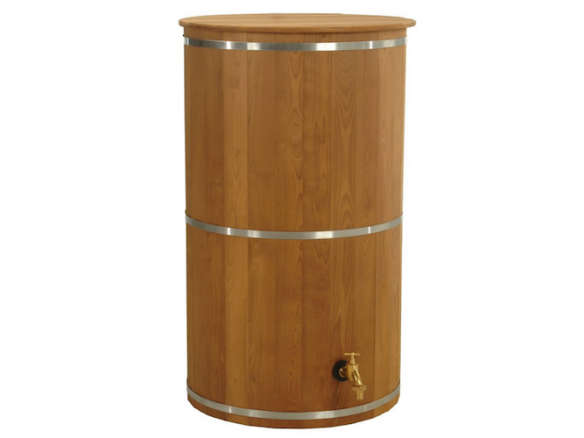 Exaco Trading Wooden Rain Barrel