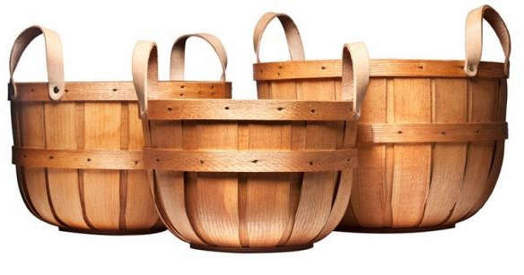 Peterboro Bushel Storage Baskets