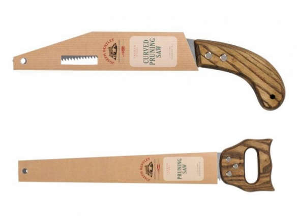 Joseph Bentley Wooden Handled Curved Pruning Saw