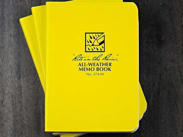 All-Weather Pocket Memo Notebook