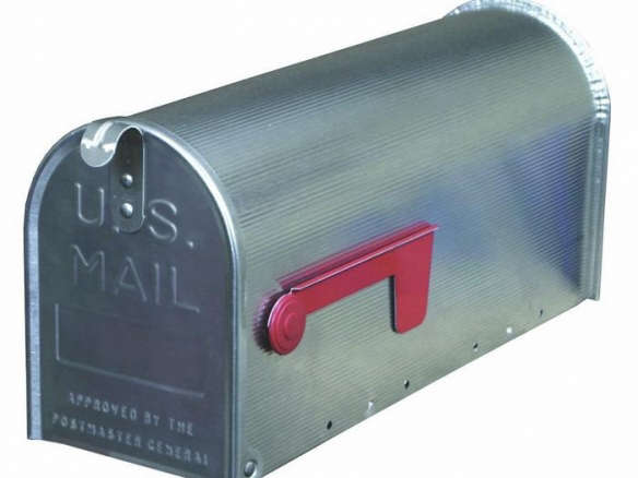 Solar Group Premium Aluminum Post Mount Mailbox