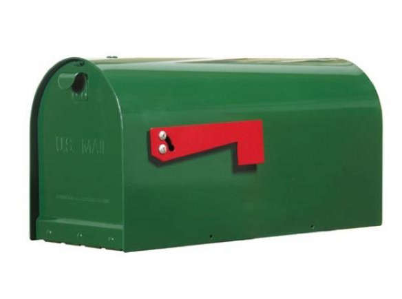 Titan Aluminum Post Mounted Mailbox