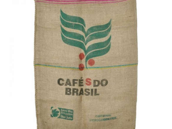 Used Burlap Coffee Bags