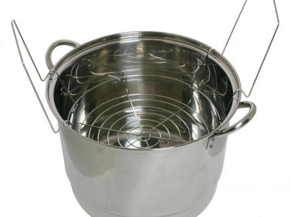SS Dual-Use Steam or Water Bath Canner