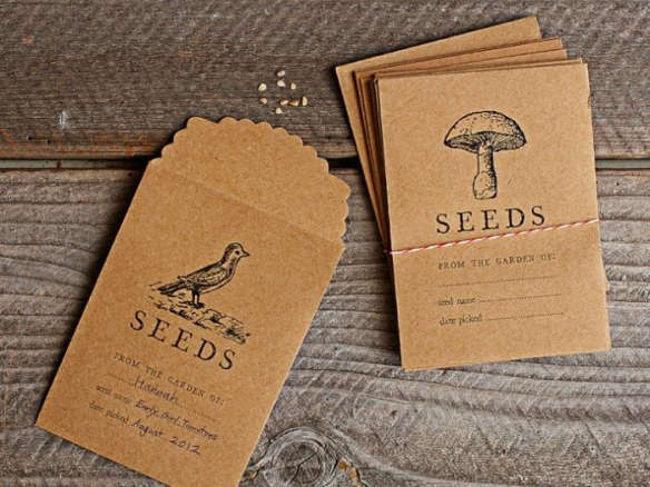 Seed Saving Packets