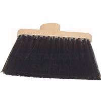 Black Heavy Sweep Broom Head