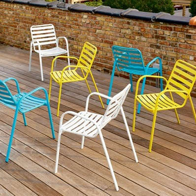 Outdoors Cafe Chairs From Cb2 Gardenista, Outdoor Cafe Furniture