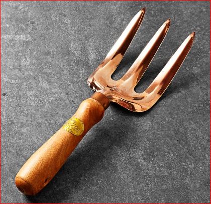 Copper Hand Fork