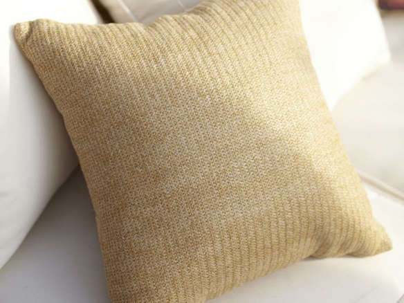 Faux Natural-Fiber Outdoor Pillows