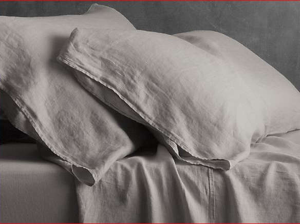 Garment-Dyed Linen Pillowcases
