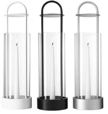 Outdoors Scandinavian Modern Lantern, Modern Hurricane Lamps