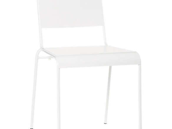 Lucinda White Stacking Chair