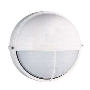 Large Round Aluminum Bulkhead Light