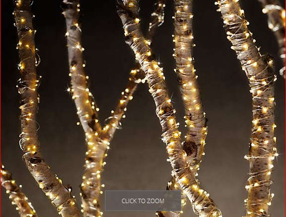 Starry String Lights – Amber Lights