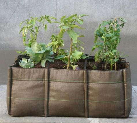 Fire Escape-Worthy Mobile Planters by Bacsac