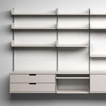 Wall Mounted Shelving Systems, Commercial Wall Mounted Shelving Systems
