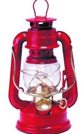 V&O Little Camper Brass Trim Oil Lantern