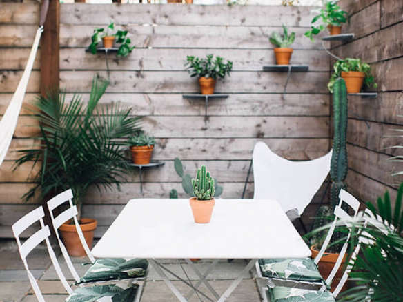 Steal This Look: A Garden Terrace in South Boston