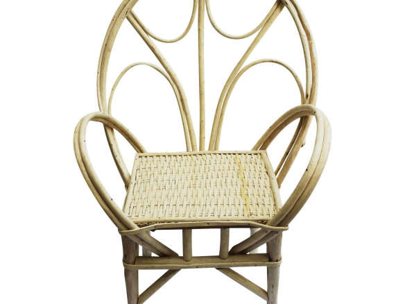 Handmade Moroccan Natural Wicker Chair