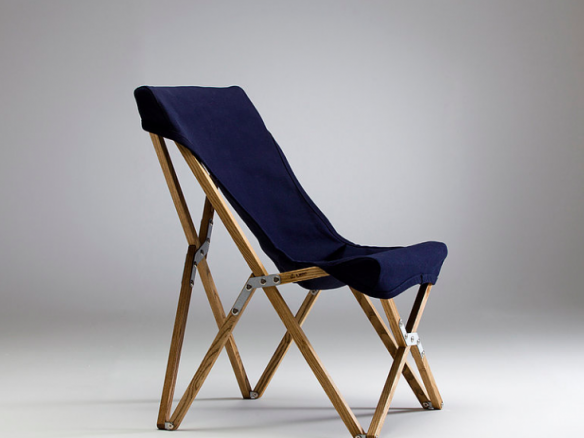 Object of Desire: Handmade Folding Camp Chair by A. Mind