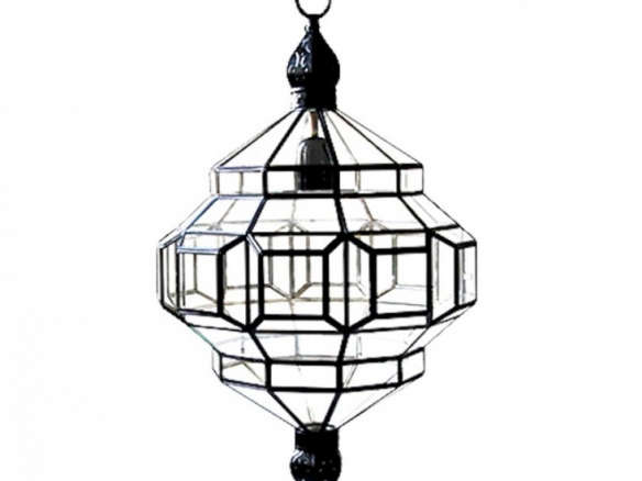 Granada Lanterns – Alhambra Black Satin