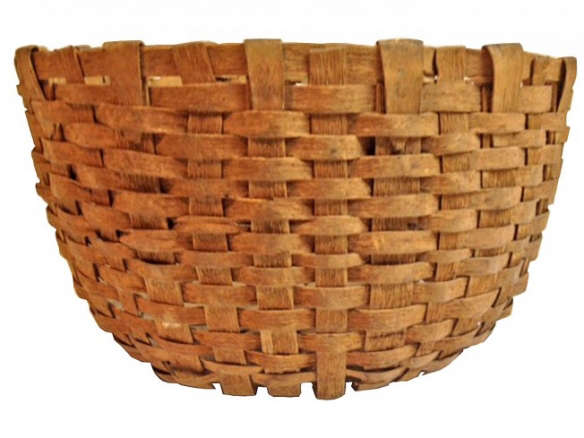 Early Handwoven Utility Basket