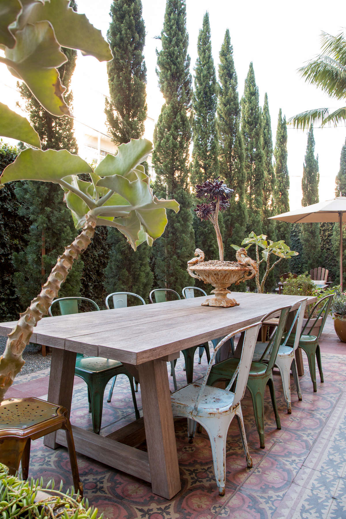 Metal Patio Furniture, Vintage Metal Table And Chairs Outdoor