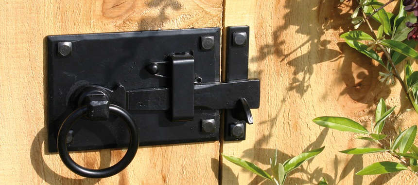 gate pull handle gate fittings stable doors shed bran side gate garden gate lock 