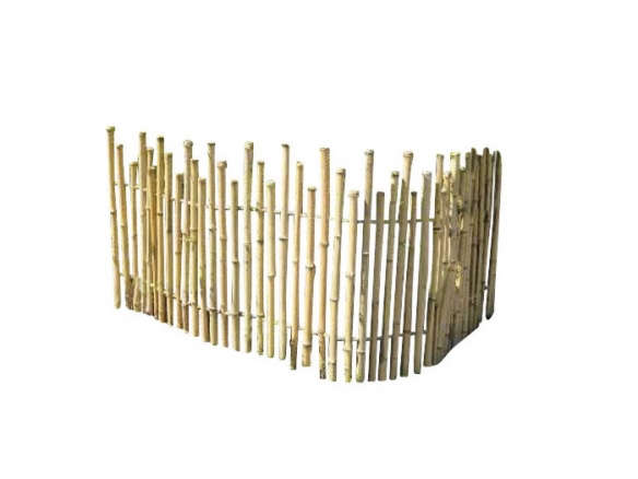 Bamboo  Picket Fence Rolled Fence