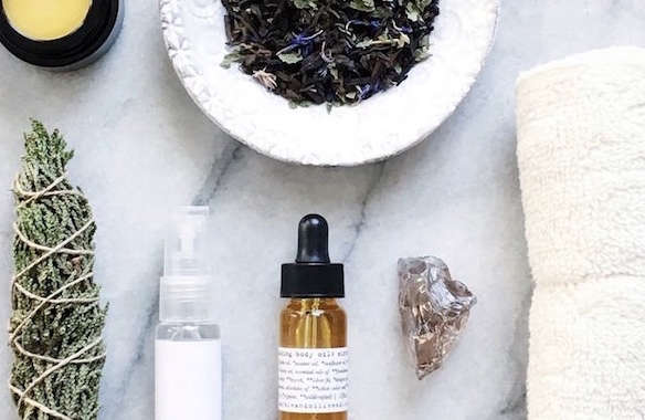 Winter Beauty Kit: Soothing Scents of the Forest from Marble & Milkweed
