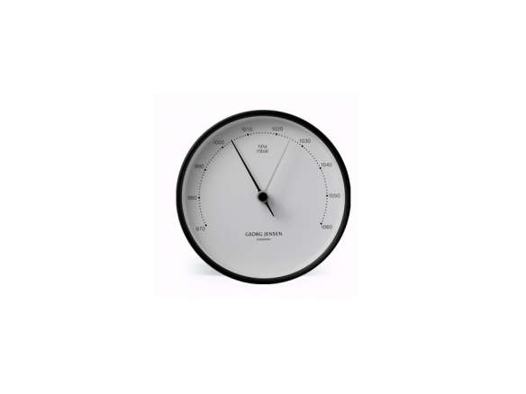 KOPPEL 10 cm Barometer, Black SS with White Dial