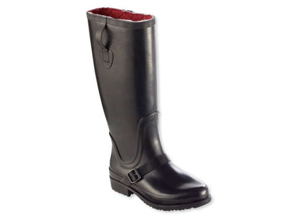 Women’s Insulated Wellie Rain Boots, Tall