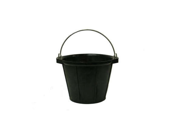 2-Gallon Rubber Bucket