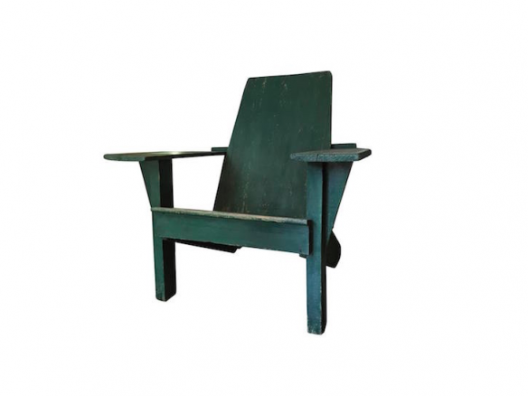 Antique American Adirondack Chair