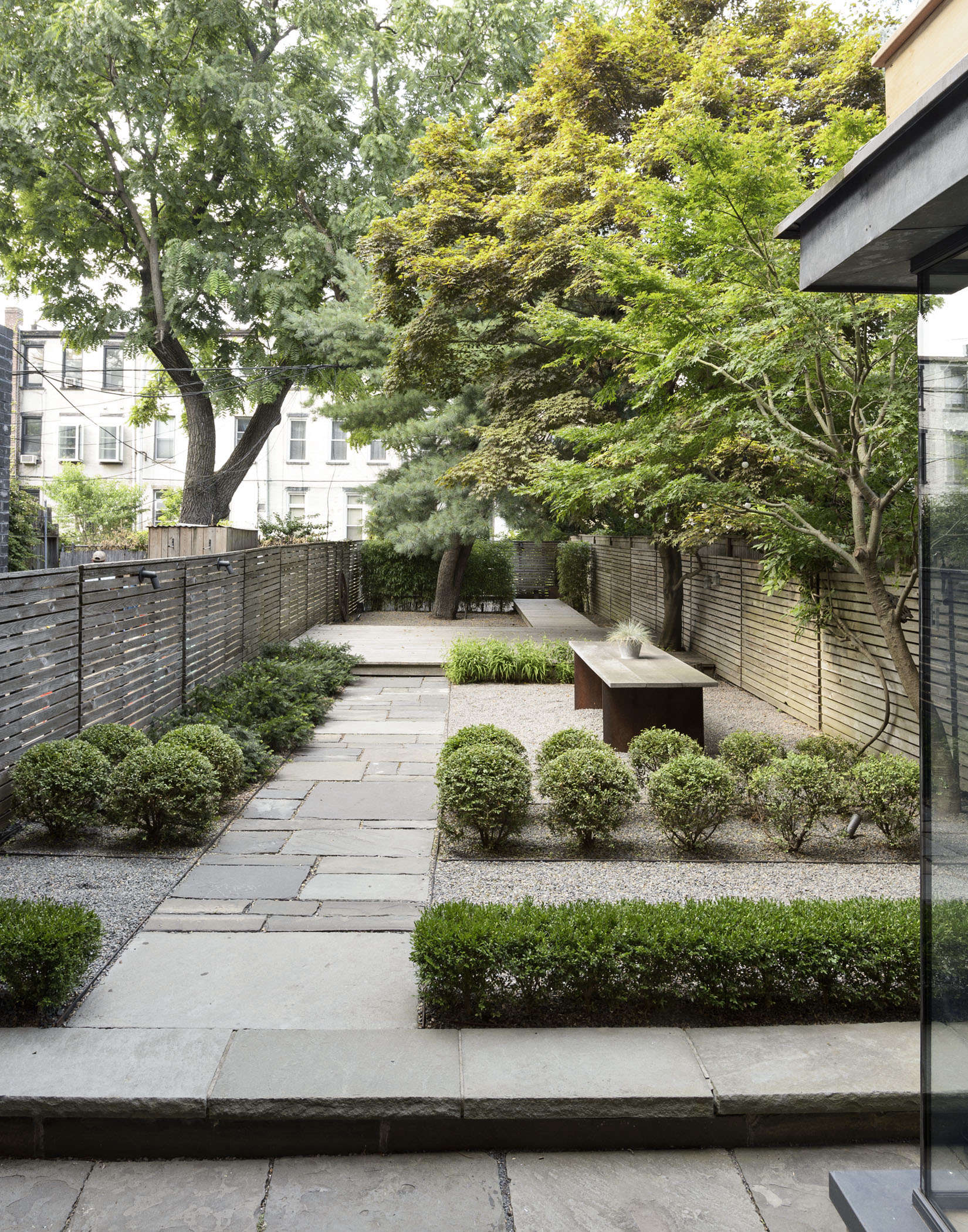 Use Plants In A City Garden, Landscaping To Hide Fence