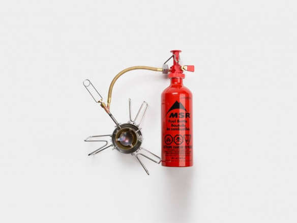 The MSR Dragonfly Campstove and Fuel Bottle