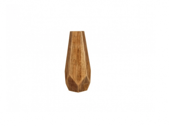 Tall Wood Table Vase