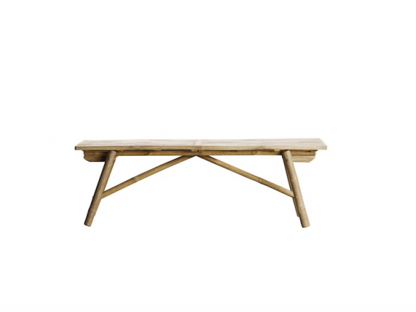Bamboo Bench “Folding” Natural