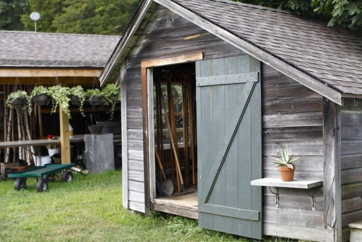 wooden garden potting shed by Christine Chitnis