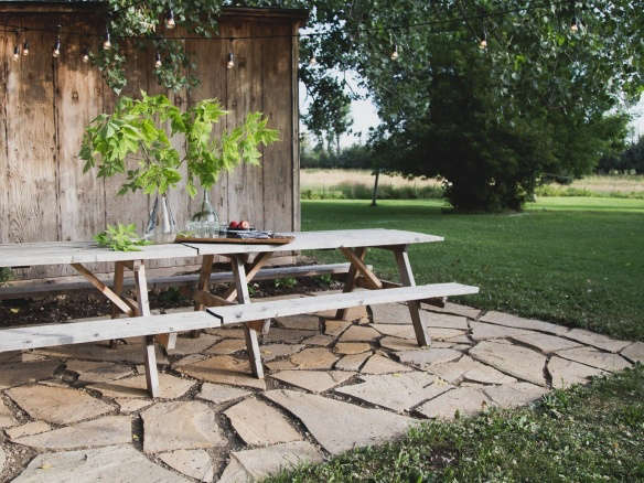Landscaping Ideas: A DIY Flagstone Terrace for $500