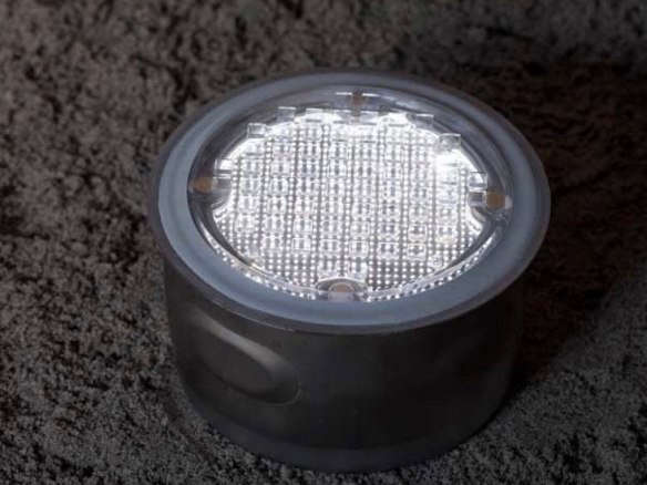 Solar-Powered LED Sunstone No. 9 Pavement Light