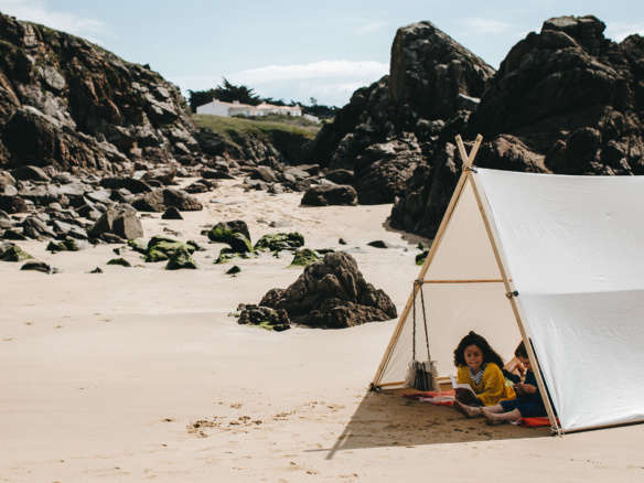 №1 Isle of Yeu – Middle Canvas Tent