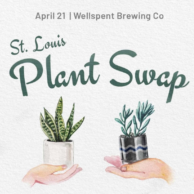 An invitation, designed by Asa Schultz, last year to a plant swap in Columbus, Ohio. See The New Sharing Economy, Plant Swap Edition.