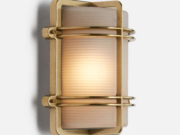 10 in. Seabeck Cage Rectangle Bulkhead Sconces