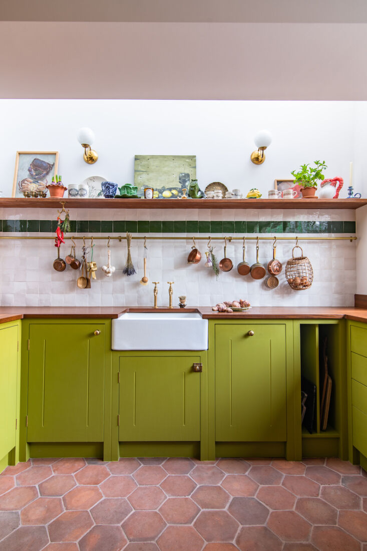 Photograph by Belle Daughtry, from Kitchen of the Week: A Zesty Combination of Old and New by an Aspiring Interior Designer.