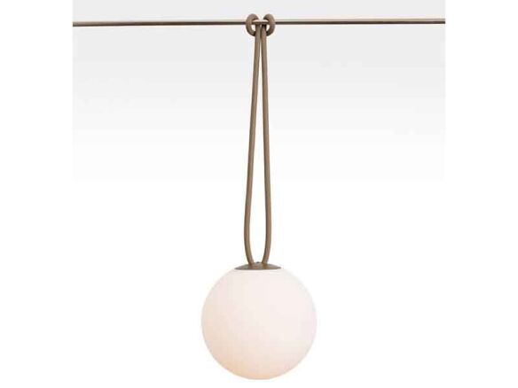 Vintage Industrial Economy Bare Bulb Pendant Light - Silver Minimalist