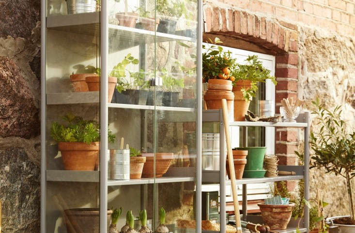 Best of Ikea 2015: A Glass Greenhouse Cabinet - Gardenista