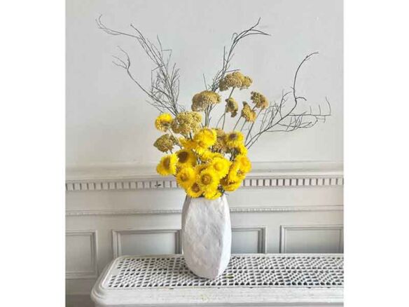 Custom Dried Flower Arrangement in a handmade Signe Vase