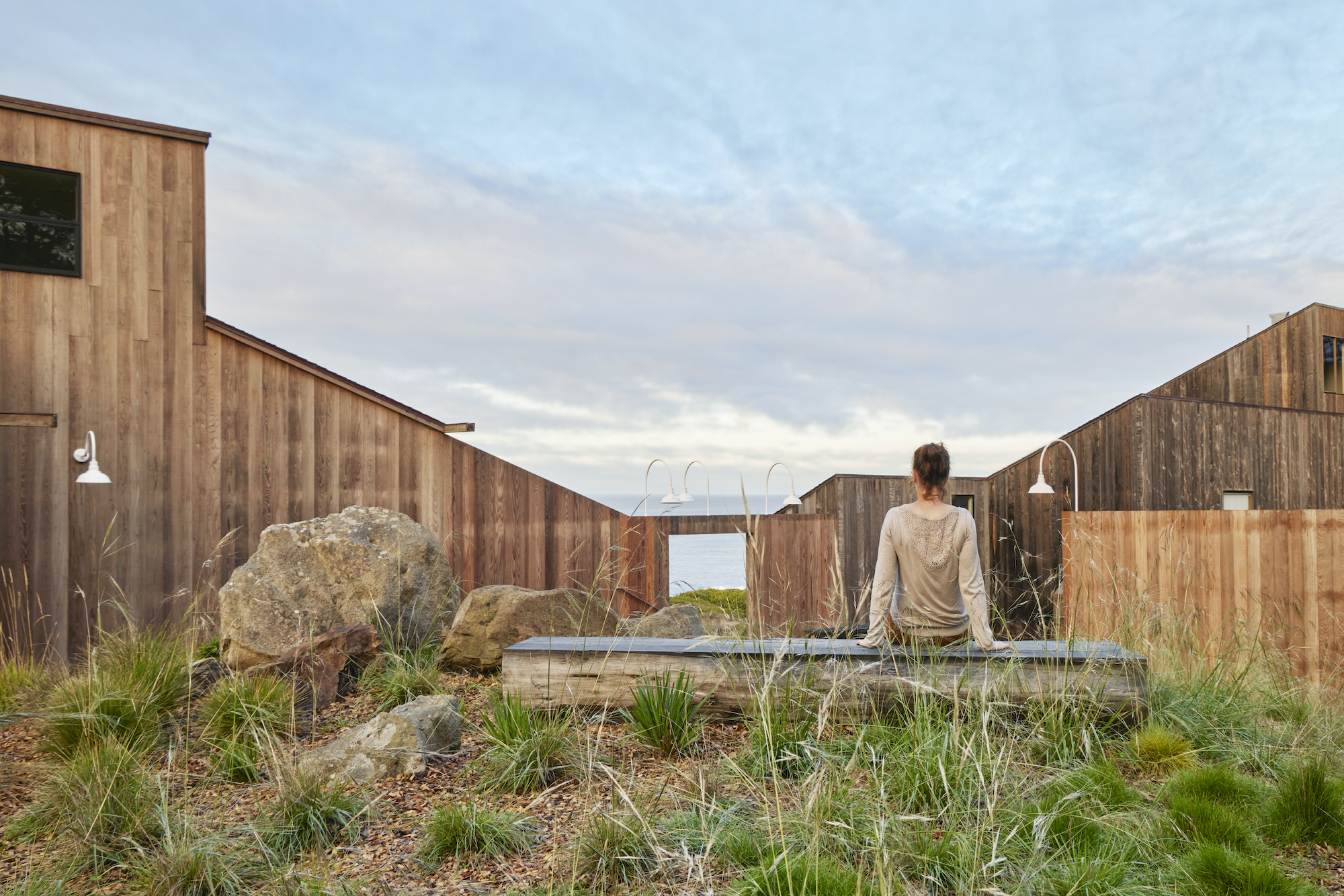 Sea Ranch Lodge Landscape Designed by Terremoto to Blend In